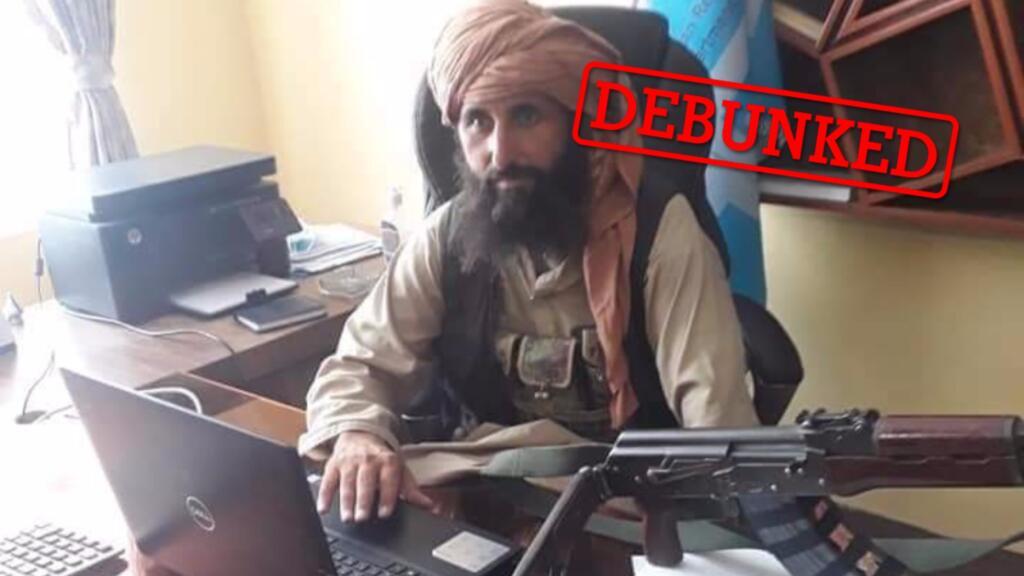 No, photos circulating on social media do not show the new head of Afghanistan’s central bank